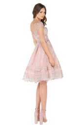 Mac Duggal 50424B Rose