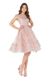 Mac Duggal 50424B Rose