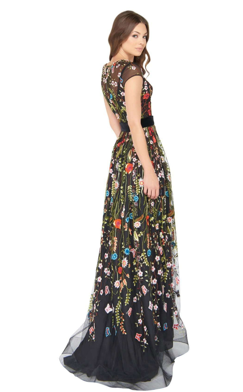 Mac Duggal 50435D Black Multi
