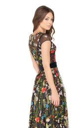 Mac Duggal 50435D Black Multi