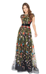 Mac Duggal 50435D Black Multi