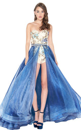 Mac Duggal 50476M Blue Multi