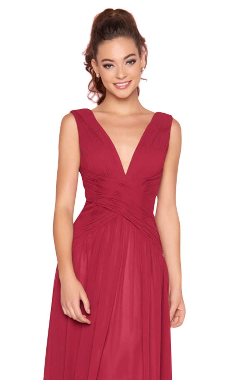 Mac Duggal 55149L Burgundy