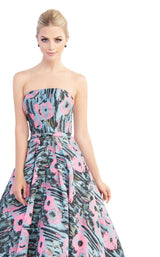 Mac Duggal 55213I Pink-Lagoon