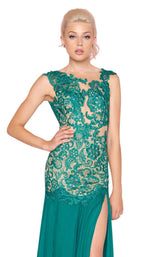Mac Duggal 61041L Emerald