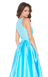 Mac Duggal 62715B Turquoise