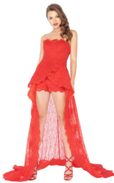 Mac Duggal 62869R Red