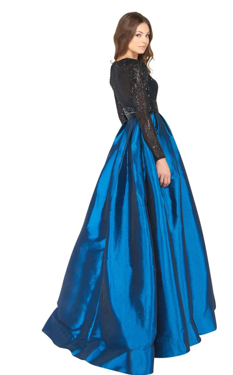 Mac Duggal 62883D Teal