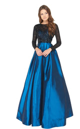 Mac Duggal 62883D Teal
