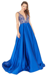Mac Duggal 66182R Sapphire
