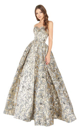 Mac Duggal 66222D Black/Gold