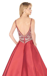 Mac Duggal 66285R Deep Red