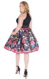 Mac Duggal Fabulouss 66385F Black Multi