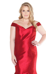 Mac Duggal Fabulouss 66387F Red