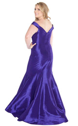 Mac Duggal Fabulouss 66387F Royal/Purple