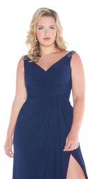 Mac Duggal Fabulouss 66388F Navy