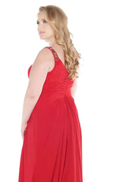 Mac Duggal Fabulouss 66388F Red