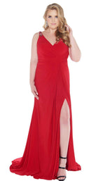 Mac Duggal Fabulouss 66388F Red