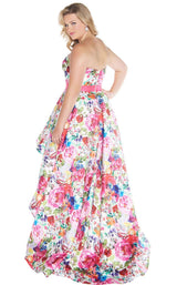 Mac Duggal Fabulouss 66389F Ivory Multi
