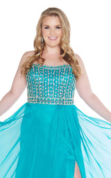 Mac Duggal Fabulouss 66405F Jade
