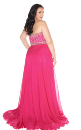 Mac Duggal Fabulouss 66405F Strawberry