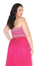 Mac Duggal Fabulouss 66405F Strawberry