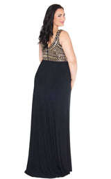 Mac Duggal Fabulouss 66408F Black/Gold