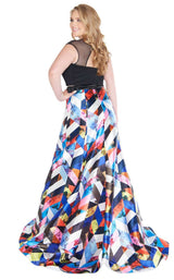 Mac Duggal Fabulouss 66409F Black Multi