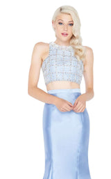 Mac Duggal 66432M Powder Blue