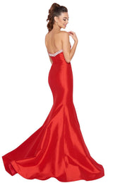 Mac Duggal 66498L Red