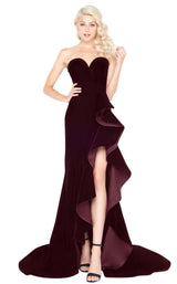 Mac Duggal 66517M Burgundy