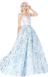 Mac Duggal 66547M Powder Blue