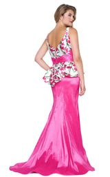 Mac Duggal Fabulouss 77172K Pink-Floral