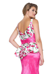 Mac Duggal Fabulouss 77172F Pink-Floral