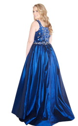 Mac Duggal Fabulouss 77361F Sapphire
