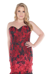Mac Duggal Fabulouss 77381F Red/Black
