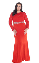Mac Duggal Fabulouss 77383F Red