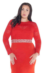 Mac Duggal Fabulouss 77383F Red