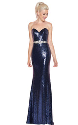 Mac Duggal 77427L Midnight