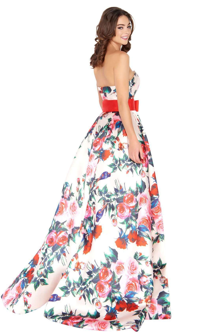 Mac Duggal 79097A Floral-Romance