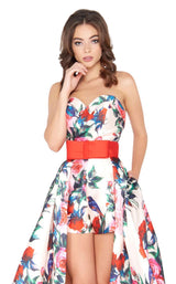 Mac Duggal 79097A Floral-Romance