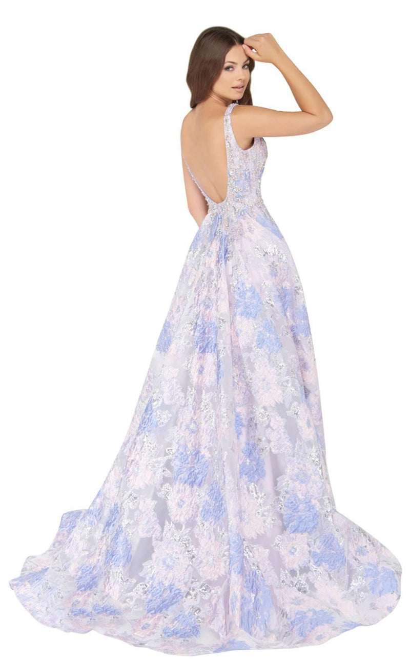 Mac Duggal 79176D Lilac-Blush
