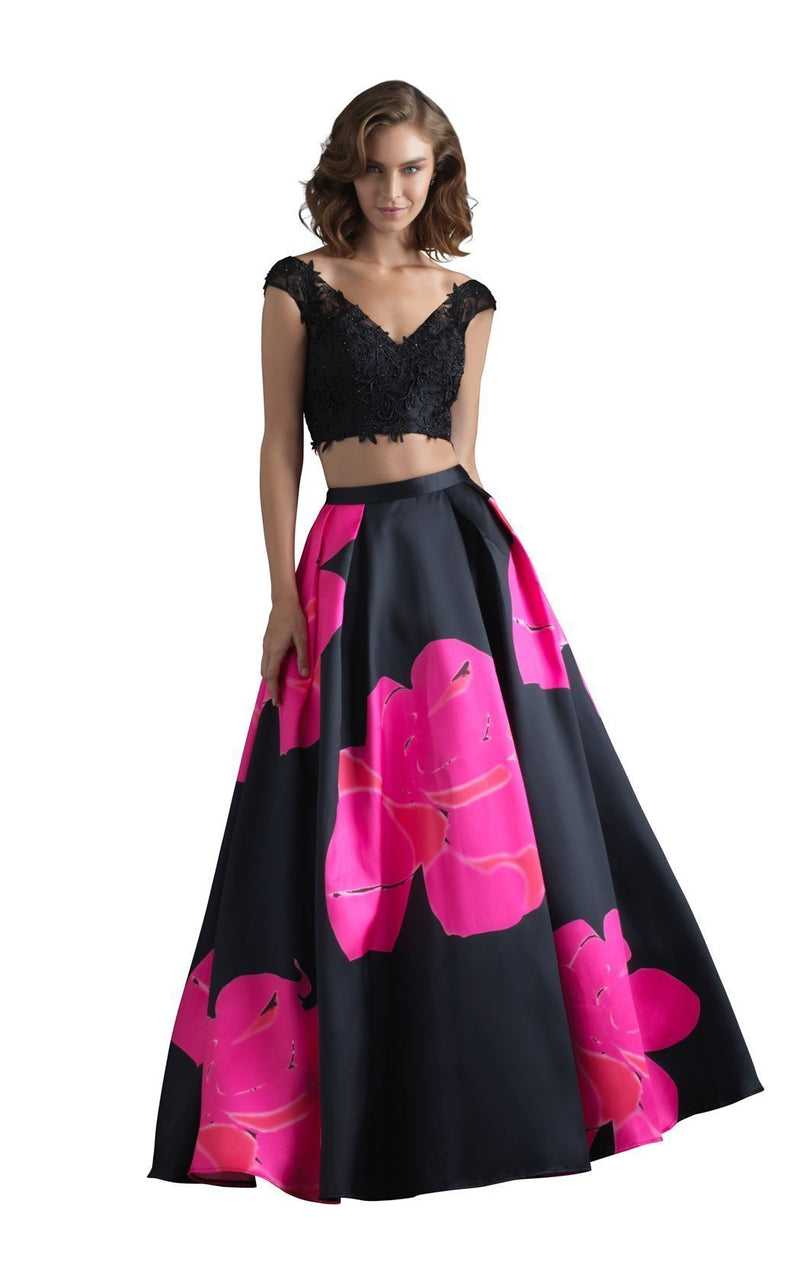 Madison James 18630 Black/Pink