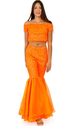 Marc Defang 8218 Jumpsuit Orange