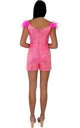 Marc Defang 8252 Jumpsuit Barbie-Pink