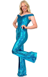 Marc Defang 8263 Jumpsuit Aqua