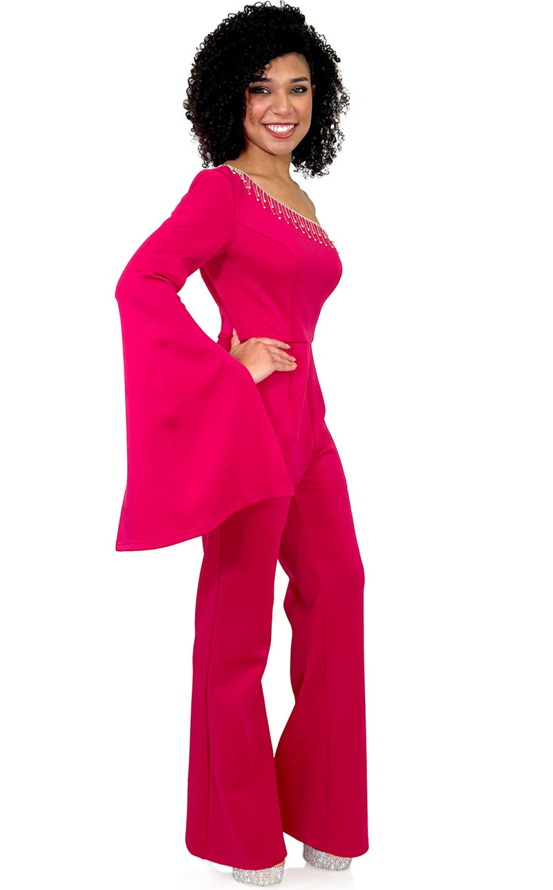 Marc Defang 8267 Jumpsuit Hot-Pink