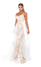Portia and Scarlett Merida Ivory/Nude