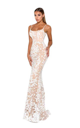 Portia and Scarlett Merida Ivory/Nude