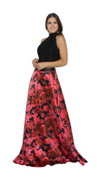 Milano Formals E2434 Red Print
